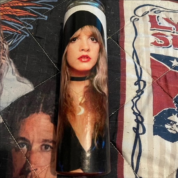STEVIE NICKS Accessories - STEVIE NICKS CANDLE! Brand New FLEETWOOD MAC Beautiful UNSCENTED RED WAX